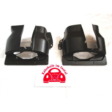 Zylinderkopfabdeckung schwarz Doppelkanal Motor VW Käfer Bus Buggy Zylinderkopfabdeckung schwarz Doppelkanal Motor VW Käfer Bus Buggy