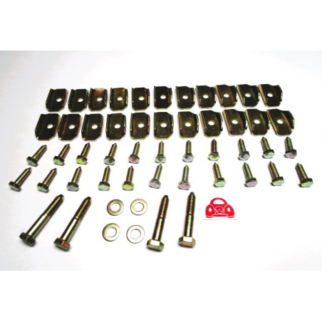 Schraubensatz-Unterlagen Bodenplatte VW Käfer