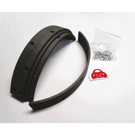 Bremsbeläge  30 mm inkl Nieten VW Käfer Karmann Ghia