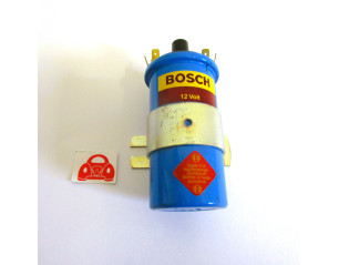 Zündspule  Bosch 12 Volt 3,0 Ohm  "Blau"