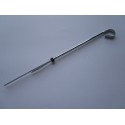 Ölpeilstab Chrom 40 cm lang